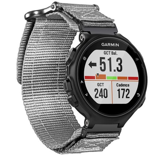 SMITHA Compatible with Garmin Forerunner 235, Rugged Replacement Watch Band Strap Wristband for 220/230/235/620/630/735XT/235 Lite Smart Watch for Women Men