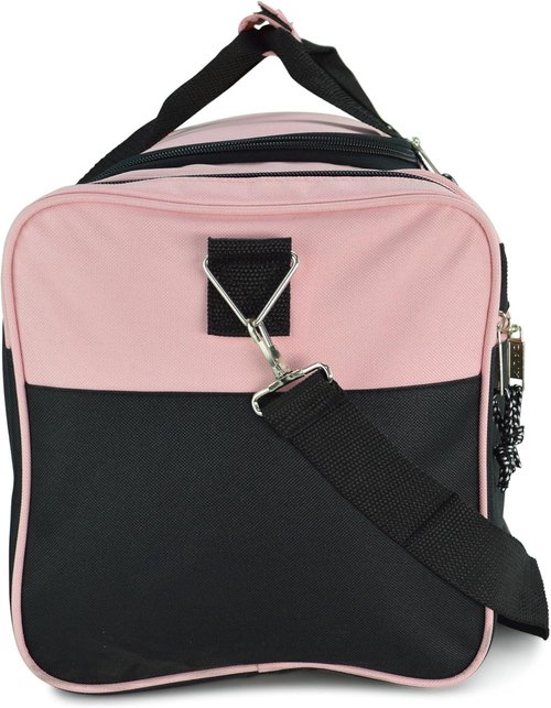 DALIX 21" Pink Sports Duffle Bag - Adjustable Strap Gym & Travel Duffel for All Activities