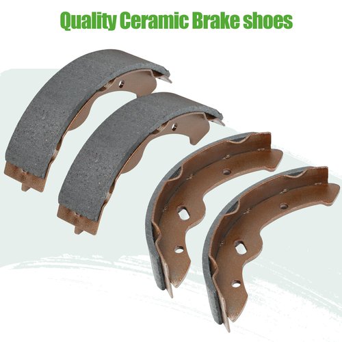 Golf Cart Brake Shoes Pads & Brake Spring Kit Assembly for EZGO TXT Medalist 1997-UP, Workhorse 1996-UP and Yamaha G9-G22, OEM 27943G01, 27944G01, 70795G01, JN6-F5331-01-00