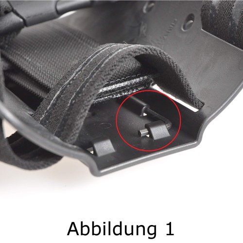 Safariland 6004-4 Double Strap Leg Shroud Only Gun Belt, Black