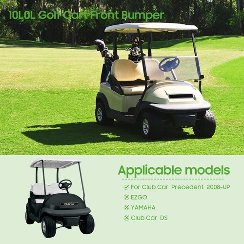 10L0L Golf Cart Front Bumper for Club Car Precedent 2008-up Oem#103330601