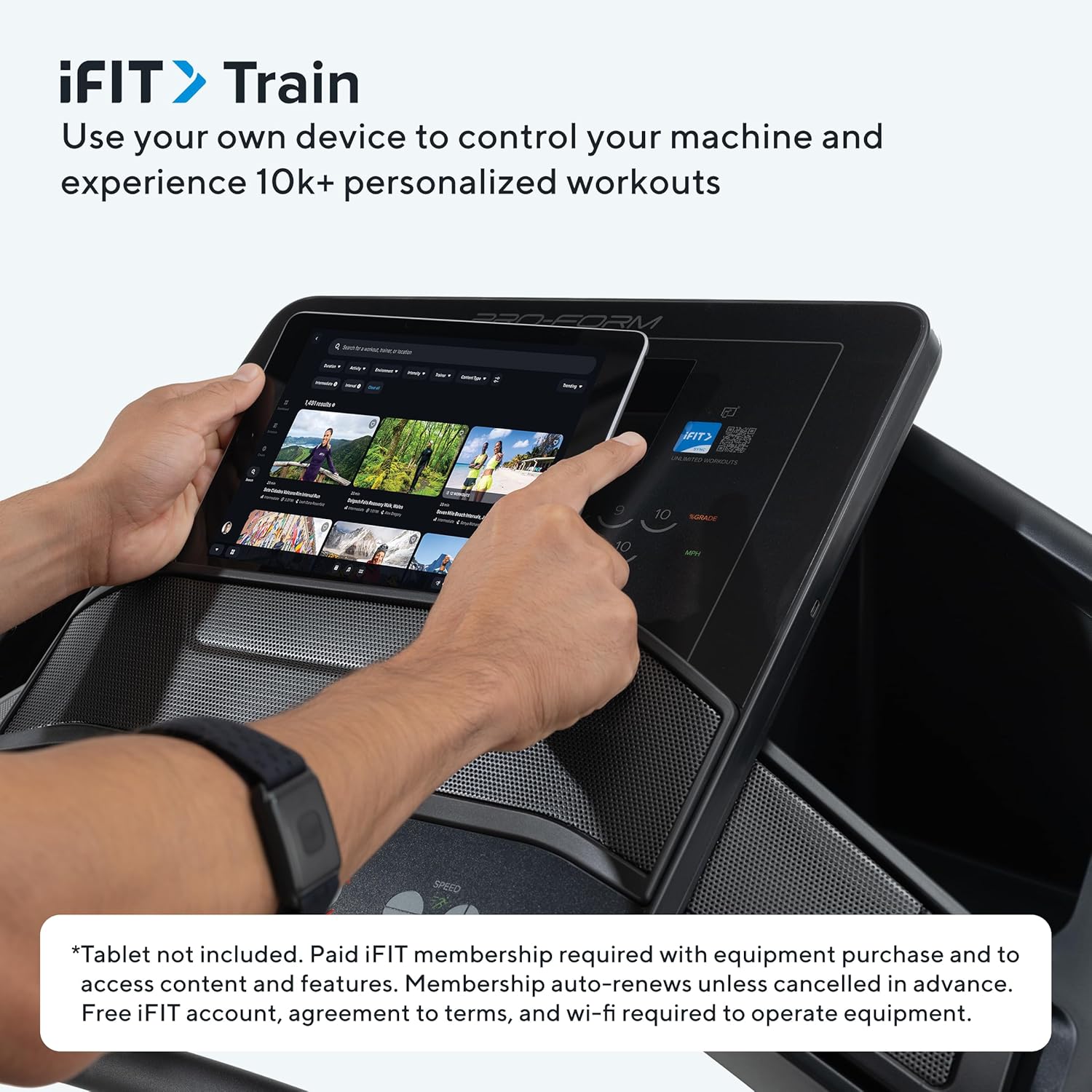 Proform Carbon Treadmills - Versatile Walking & Running Machine with Built-in Fan & SpaceSaver Design
