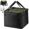 Aliceset Tennis Balls Hopper Tennis Ball Basket Picker Hopper Container with Side Pockets Lightweight Teaching Cart Bag for Picking and Storage Training Tool for Ball, Frame Not Included