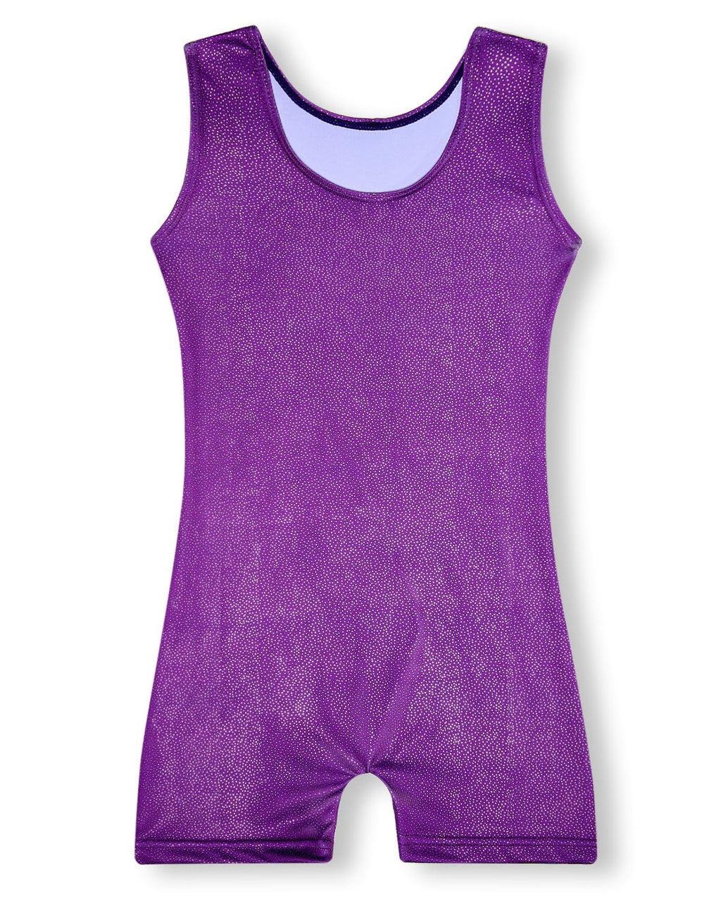YDMZX Gymnastics Leotards for Girls 3T 4T Size 3-4T Toddler Kids Tumbling Outfit Clothes Unitards Biketards with Shorts Purple