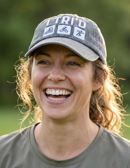InnoBeta Triathlon Hat - Adjustable Embroidered Baseball Cap for Men & Women | Gray Gift Idea