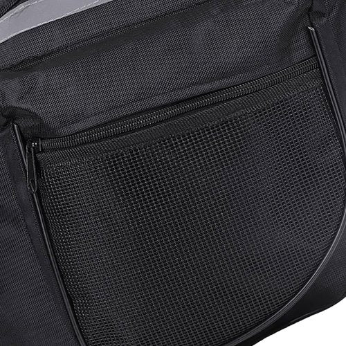 Estink Rear Carrier Bag, 25L Large Capacity 600d Fabric Mountain Road Rack Rear Seat Tail Carrier Trunk Double Pannier Bag Cycling Organizer, Black