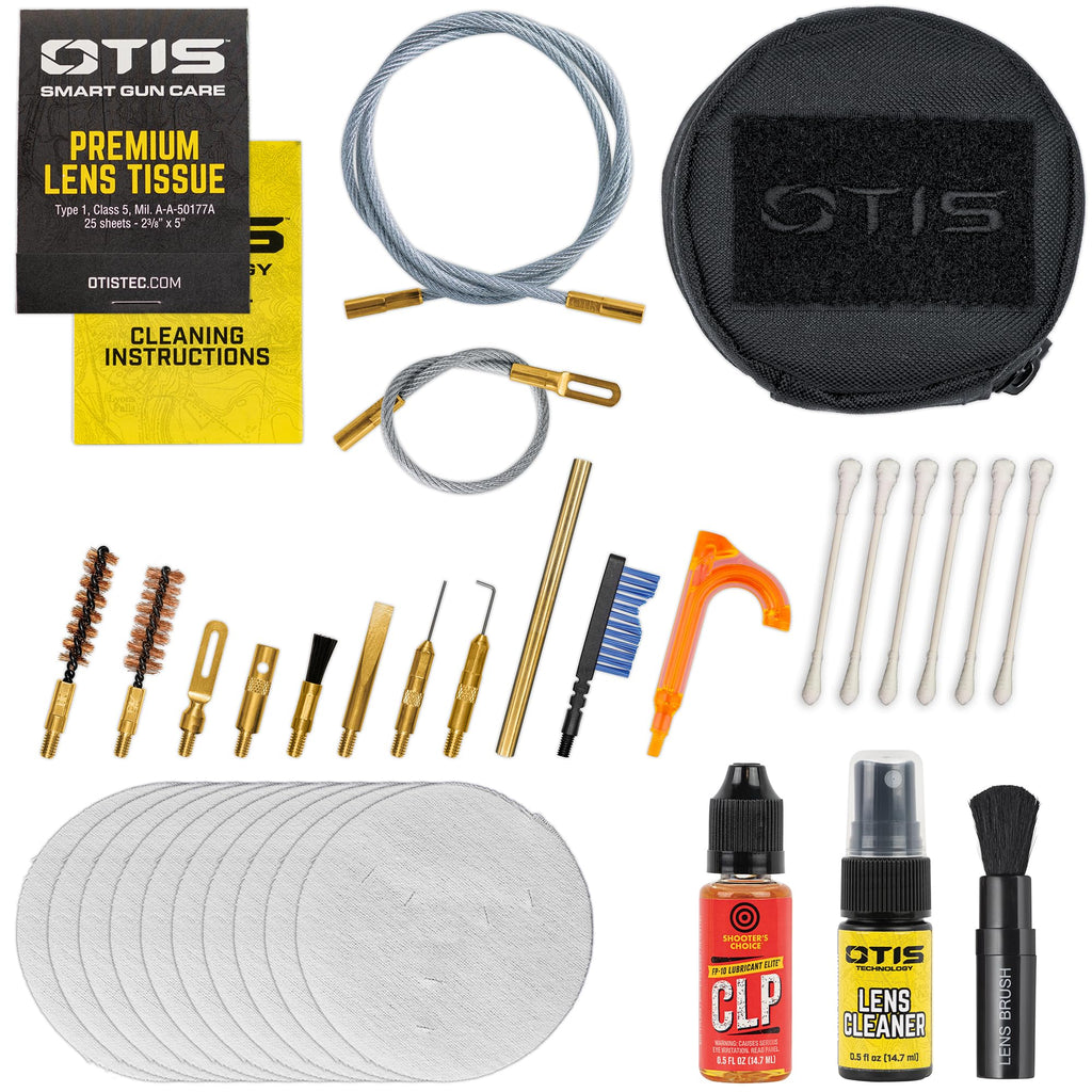 Otis Rifle Cleaning Kit for .308 Caliber, Includes Cleaning Rods, Brushes, Patches, Compact Design (FG-308-5)