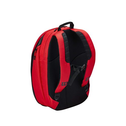 WILSON RF DNA Tennis Backpack - Red/Black, Holds up to 2 Rackets