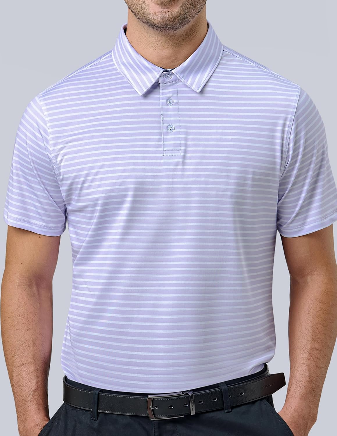 Skiennix Men's Golf Shirts - Performance Short Sleeve Moisture-Wicking Polo | 3-Pack Active Wear