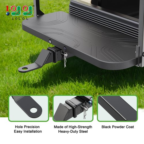 10L0L Golf Cart Universal Trailer Hitch Kit for Yamaha EZGO Club Car,Golf Cart Hitch for Electric and Fuel