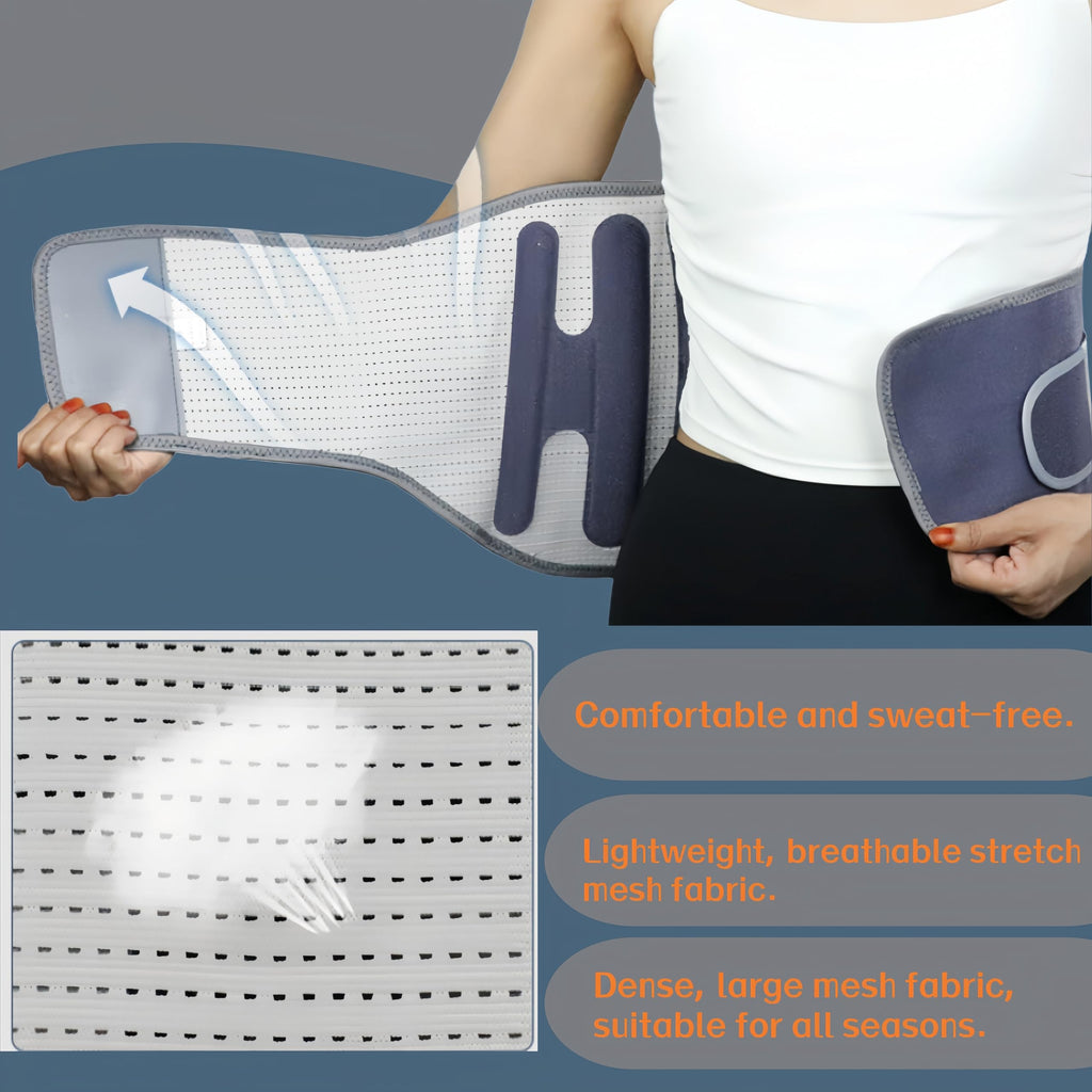 Aylashine Back Brace Lower Back Pain Relief, Lumbar Support Belt with Breathable Pad, Adjustable Back Support Brace for Women & Men - Scoliosis, Sciatica & Herniated Disc Relief XL