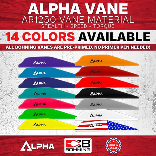 Alpha AR 1250 Vane - High-Performance Replacement Part for Enhanced Efficiency | 2.8" Size