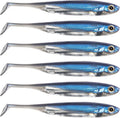 Dr.Fish Paddle Tail Swimbaits - Soft Fishing Lures for Bass | 2.75-4.75 Inches, Freshwater & Saltwater