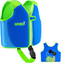 Skiennix Kids Swim Vest - Neoprene Swim Trainer with Crotch Strap for Ages 1-9 | Adjustable Fit for Boys & Girls