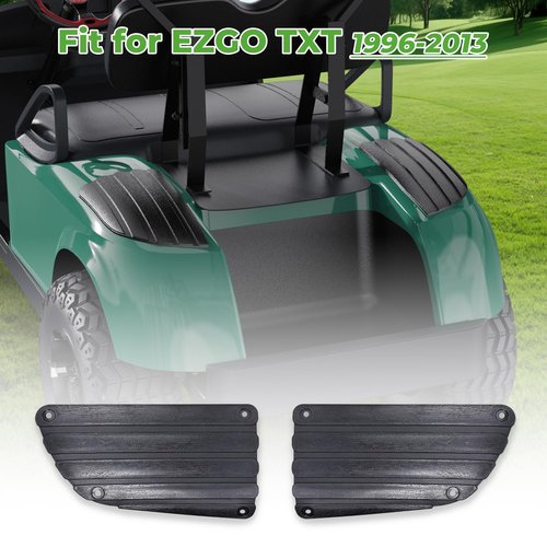 10L0L Golf Cart Rear Driver & Passenger Side Guard Set - Replacement Parts Compatible with EZGO TXT Golf Cart Models, Rugged and Durable, OEM# 75126G01 & 75126G02