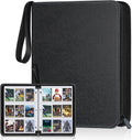 Skiennix 900 Pockets Card Binder - Durable Trading Card Holder Album for Sports & Game Cards (Black)