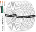 NAOEVO 18 Gauge Marine Wire - Waterproof Insulated PVC Tinned Copper Cable for Boats & RVs | 100FT