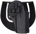 BLACKHAWK Serpa SpoRusseter Belt Holster For Glock 26 Right Hand, gunmetal gray, size 01 - glock 26/27/33, 413501BK-R