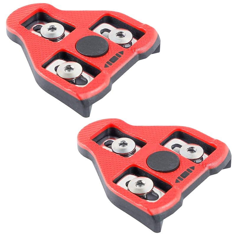 9 Degree Cycling Cleats for LOOK Delta - Peloton Compatible Indoor/Outdoor Bike Pedals