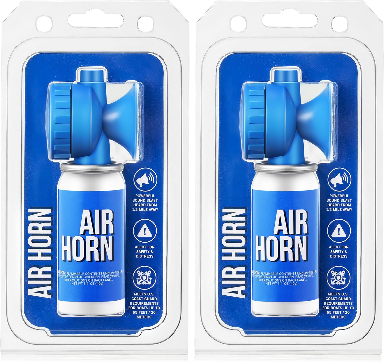 Saillong Marine Boat Air Horn - Loud 1.4oz Safety Horn for Emergency Use | Compact Design for Boating & Outdoor Events