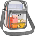 USPECLARE Clear Purse - Stadium-Approved Messenger Bag for Men & Women | Durable & Stylish