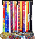Goutoports Medal Hanger - Personalized Award Ribbon Organizer for 60 Medals | Wall-Mount Display