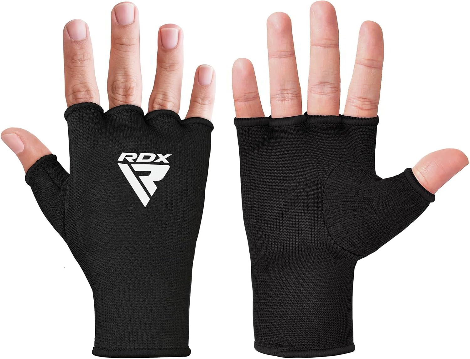 RDX Boxing Hand Wraps - Elasticated Inner Gloves for Men & Women | Fist Protection for MMA, Muay Thai, Kickboxing