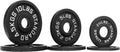 Signature Fitness Olympic 2-Inch Cast Iron Weight Plate - Ideal for Strength Training & Weightlifting
