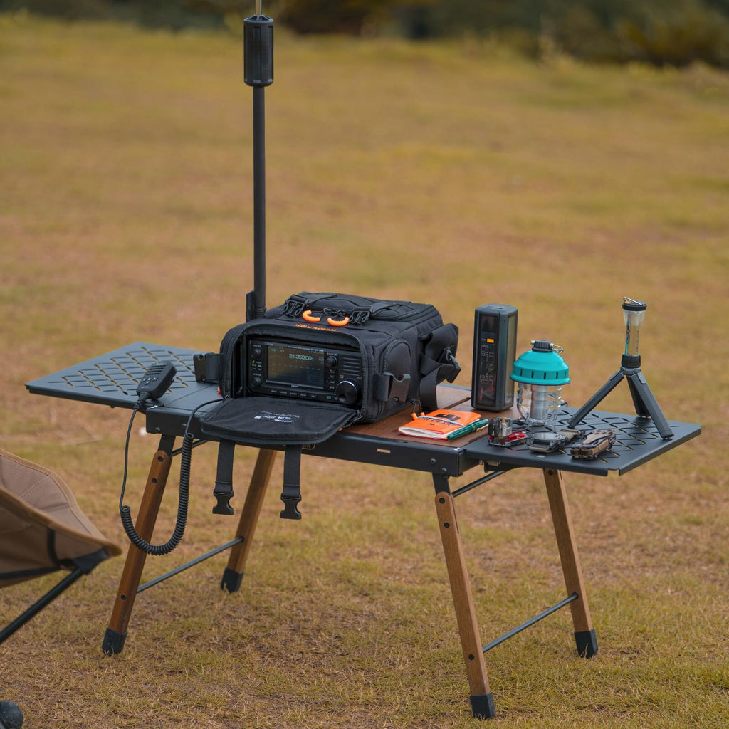 PQIQP WINDCAMP 705 Radio Handbag for ICOM IC-705 FTX-1F Field Pack Compatible with LC-192 GO box Carry Bag Shoulder Bag