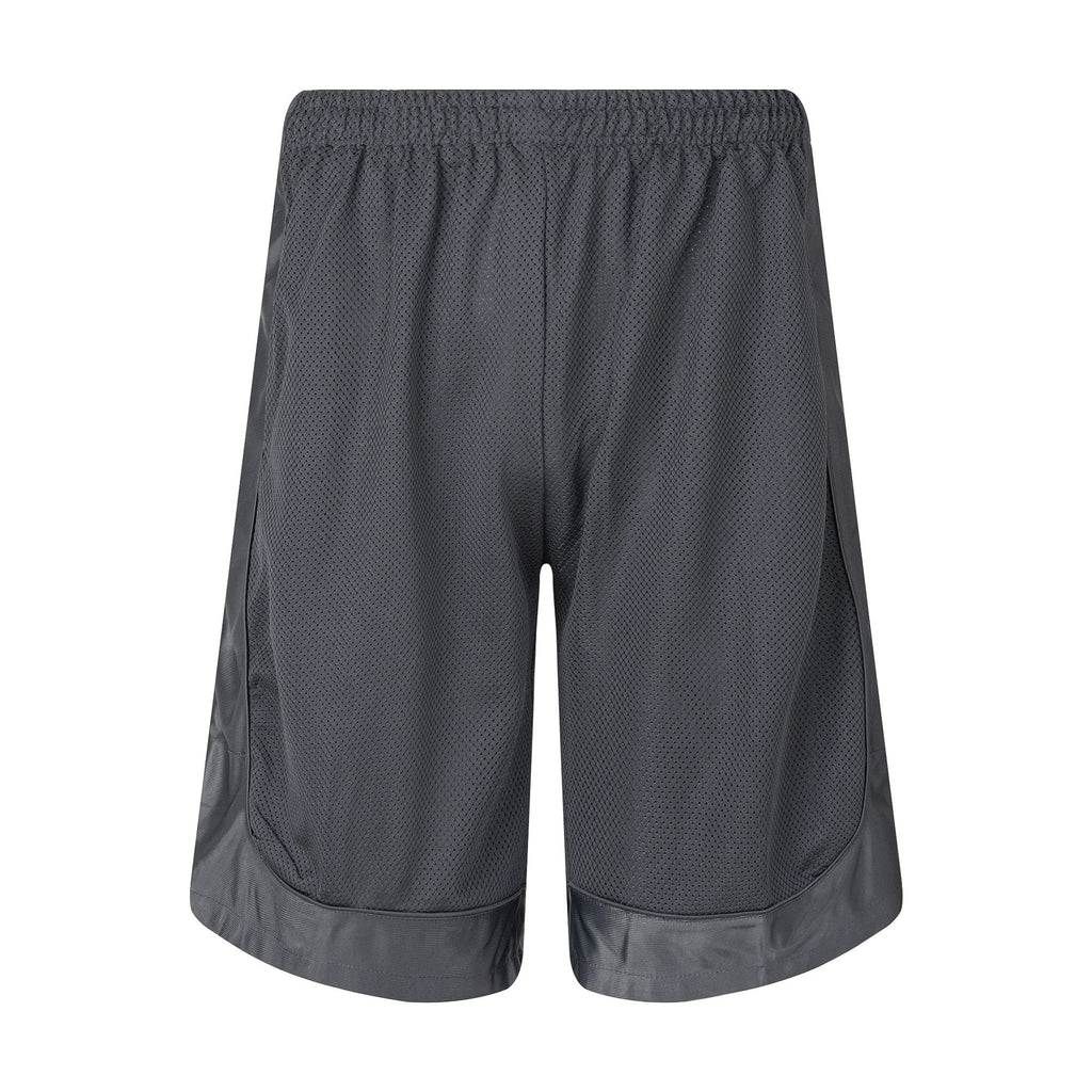 URBEX Long Men's Basketball Shorts with Pockets Athletic Running Gym Workout Sport Shorts(Grey,2XL)