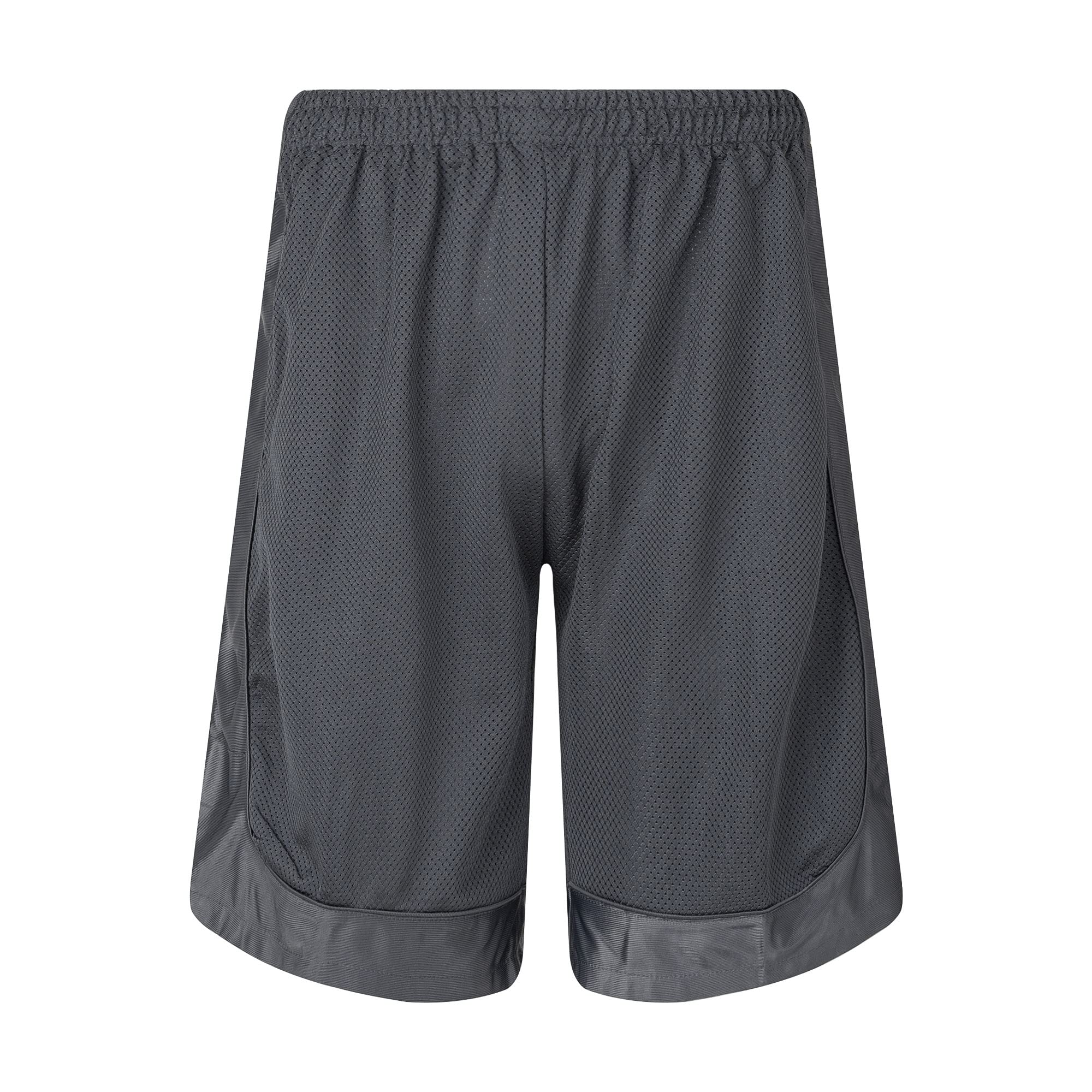 URBEX Long Men's Basketball Shorts with Pockets Athletic Running Gym Workout Sport Shorts(Grey,2XL)
