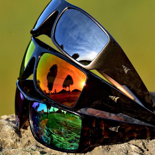 KastKing Iditarod Polarized Sport Sunglasses - PuriVex Protective Lens Coating for Fishing & Outdoor Activities