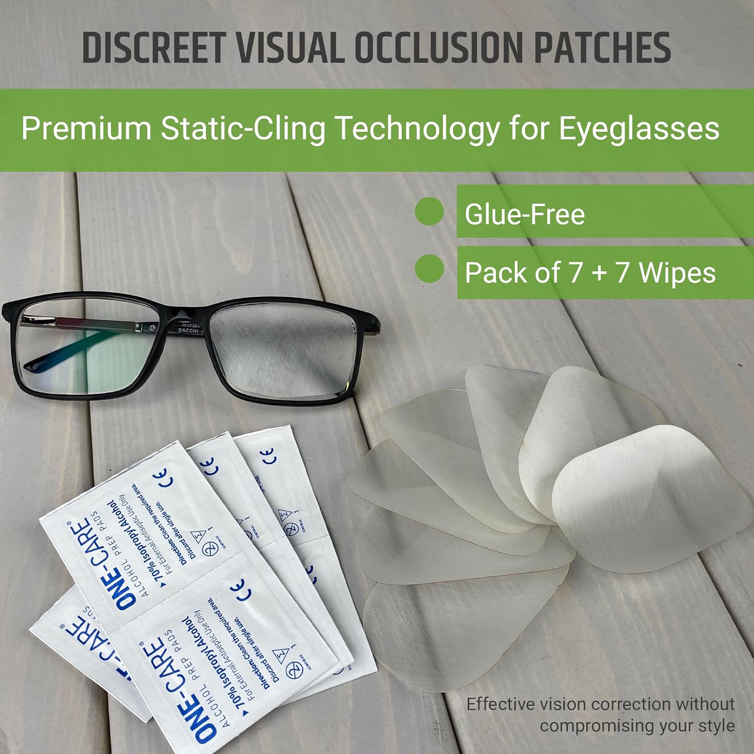 Skiennix Translucent Eye Patch - Vision Therapy for Amblyopia & Strabismus | Unisex Adult Size