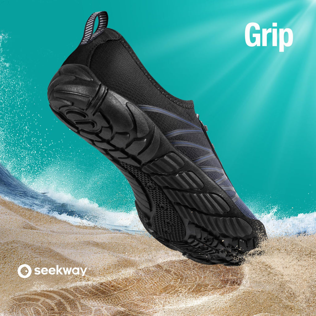 SEEKWAY Water Shoes for Women Adult Quick-Dry Aqua Sock Barefoot Men for Beach Swim River Pool Lake Hiking Kayaking Surfing