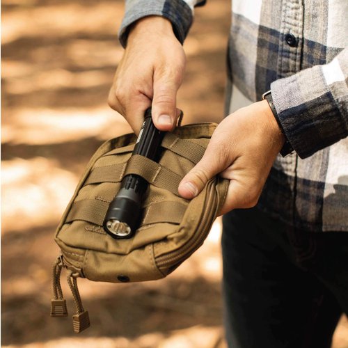 Bushnell Flashlight TRKR 400 Lumen | LED Tactical Flashlights, Battery Powered Lights for Camping, Hunting, Hiking, Emergency, & Outdoor