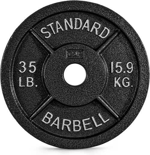 CAP Barbell 2-Inch Olympic Weight Plate - Durable Design | Available in Multiple Sizes