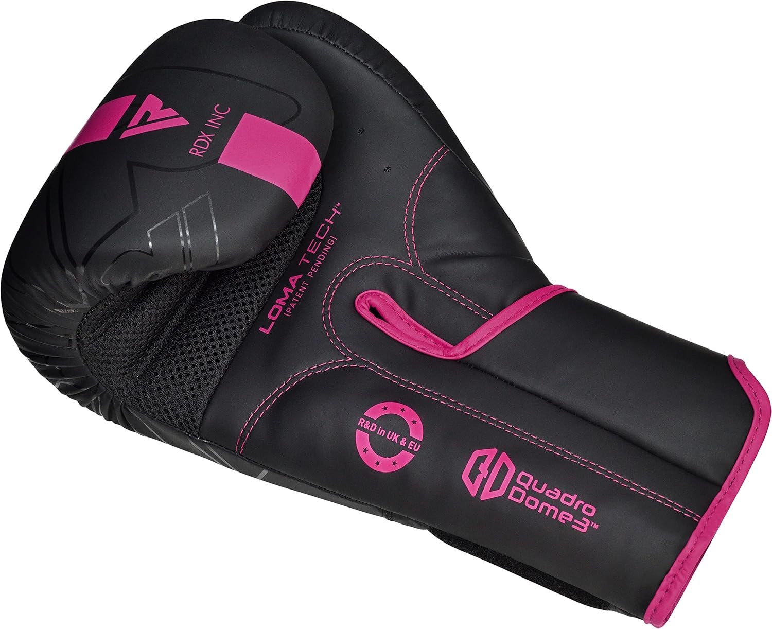 RDX Boxing Gloves - Pro Training & Sparring | Maya Hide Leather for Muay Thai & MMA | Ventilated Palm, 8-18 Oz Options