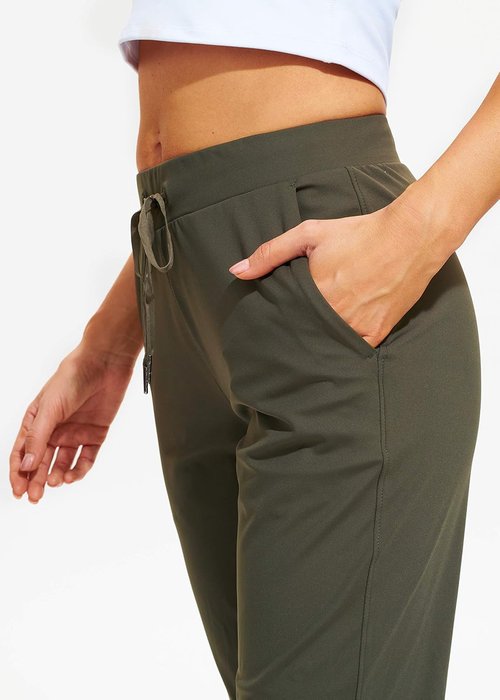 Libin Women's Joggers - Athletic Running Sweatpants with Pockets | Tapered Fit in Petite, Regular, Tall Sizes