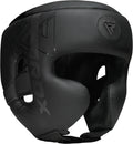 RDX Boxing Headgear - Adjustable Padded MMA & Muay Thai Training Helmet for Sparring & Martial Arts