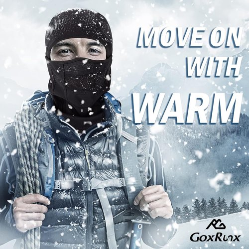 GoxRunx Balaclava Ski Mask - Warm, Breathable, Windproof Winter Face Mask for Men & Women