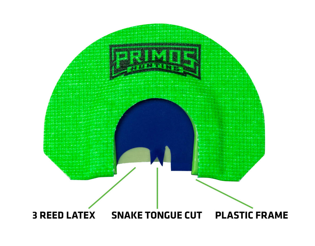 Primos Hunting Primos The Blair Hen House Series Turkey Mouth Call, Green PS1266