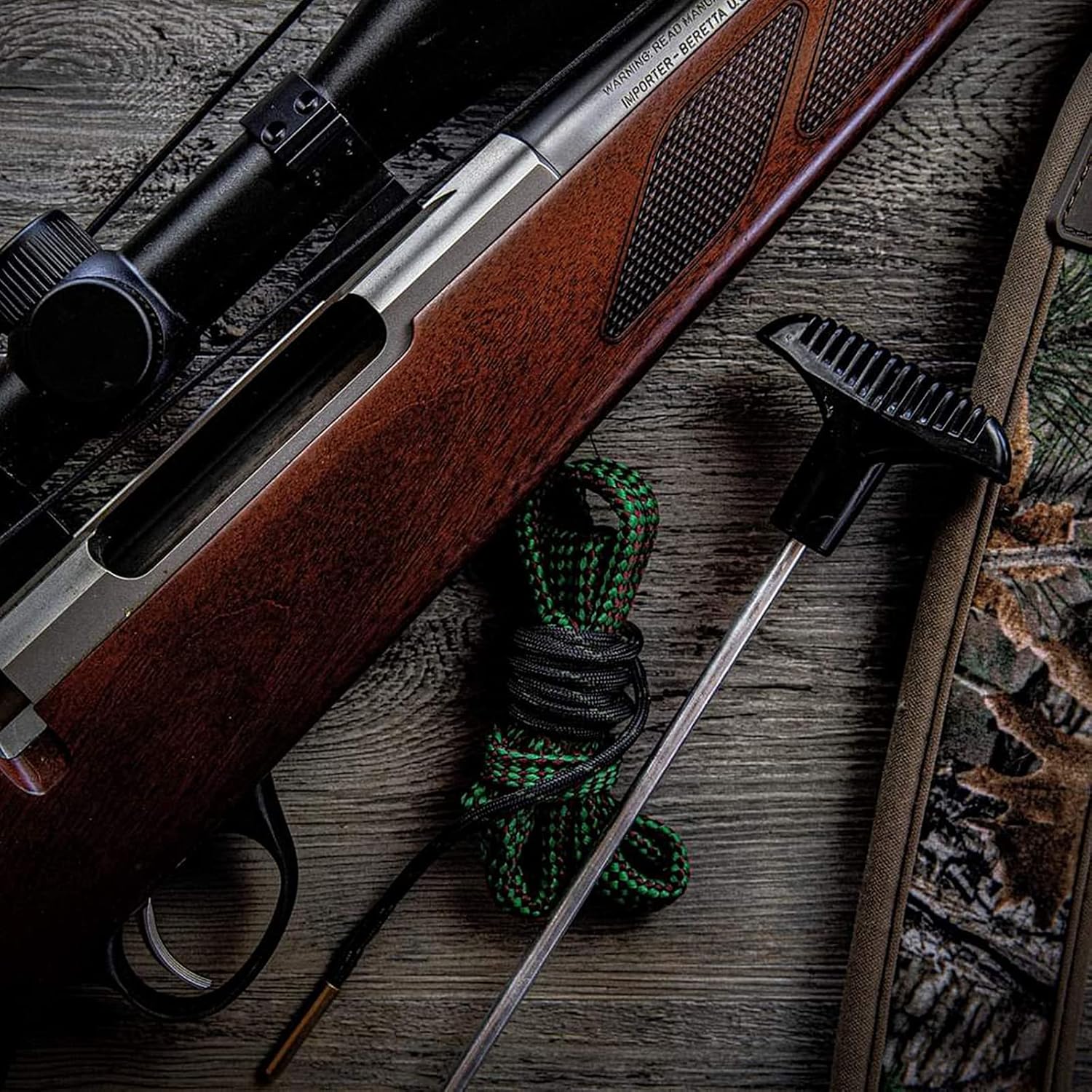 Skiennix Gun Snake Cleaner - Versatile Barrel Rope for Handguns & Rifles | .22 to 7.62mm