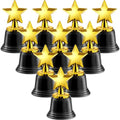 Bedwina Star Trophy Award - 4.5 Inch Gold Trophies | Pack of 12 for Kids & Adults, Perfect for Competitions and Events