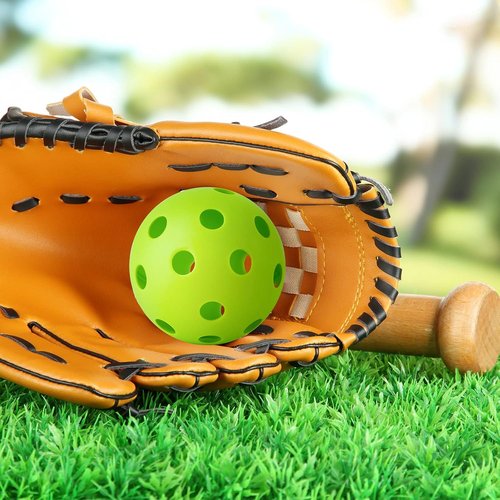 Coopay Baseball Practice Balls - Lightweight Hollow Softballs for Indoor/Outdoor Training | 24/80 Pack