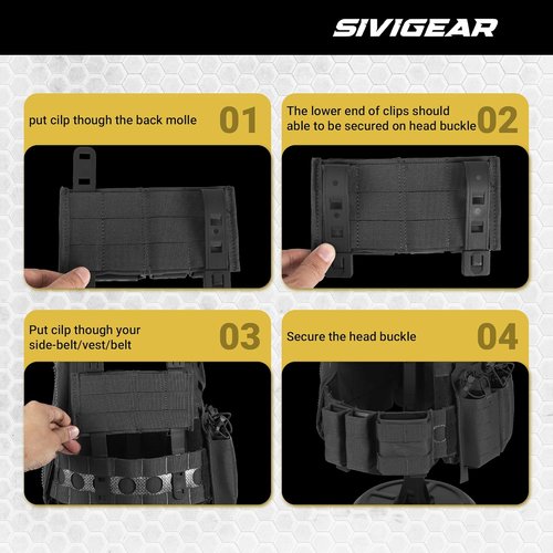 Mag Pouch 5.56 - Tactical Double Pistol Magazine Pouch with Quick Release Insert | MOLLE Compatible