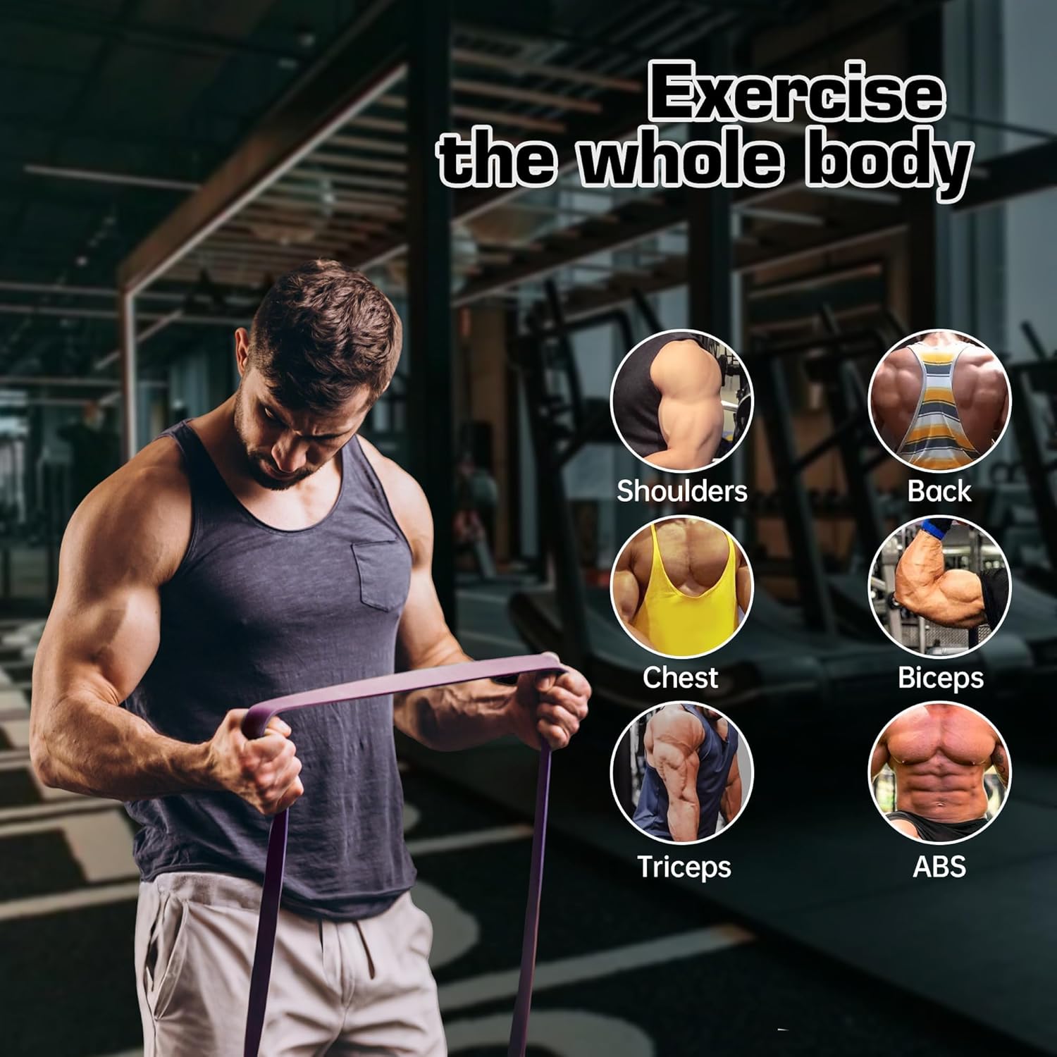 Skiennix Resistance Bands - Pull-Up Assistance for Men & Women | Ideal for Exercise, Stretching & Muscle Training