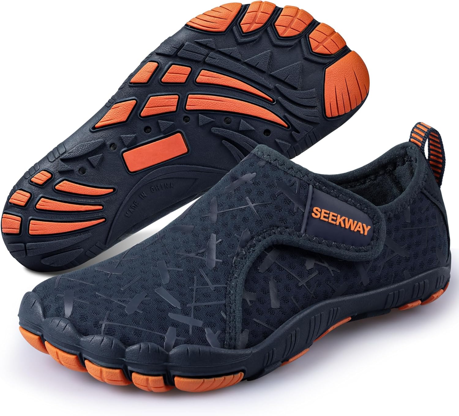 SEEKWAY Barefoot Water Shoes for Kids - Quick-Dry, Non-Slip Sand Shoes for Hiking & Beach | Toddler Sizes