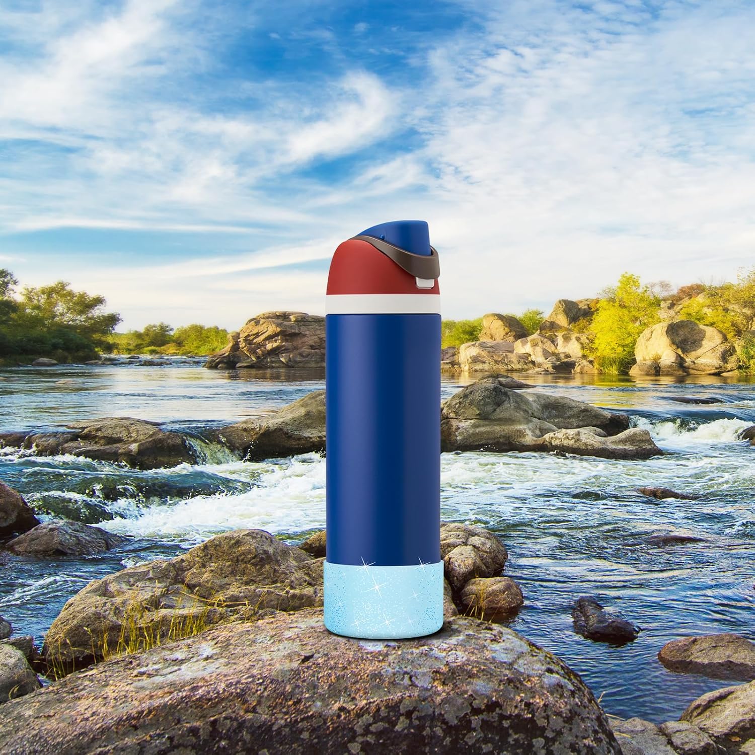 Owala Silicone Boot - Anti-Slip Protective Sleeve for 24 oz, 32 oz, 40 oz Stainless Steel Water Bottles