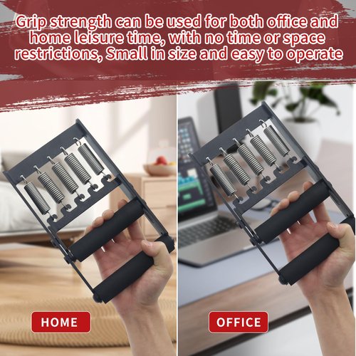 Professional Hand Grip Strengthener 165 lbs (75kg),Comfortable and wear-resistant foam handle,Weighted Great Wrist & Forearm Exercise, Arm Strength Builder, for Home Office &Gym &School