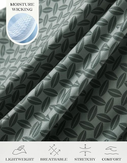 M MAELREG Golf Polo Shirts - Lightweight Dry Fit Performance with Contrast Collar | Short Sleeve for Men
